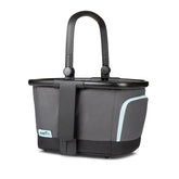 Evenflo Stroller Market Basket Gray Sky attached upper tower for hands-free shopping