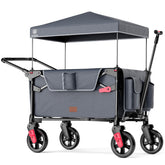 Ever Advanced Ultra-Compact Wagon folded for travel storage and easy carrying.