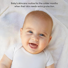 Evereden Silk Baby Cream texture absorbed quickly for sensitive baby skin.