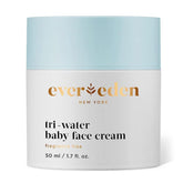 Evereden Tri-Water Face Cream bottle close-up for gentle hydration with a clean vegan formula.