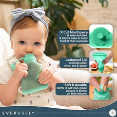 Everusely dishwash-safe label illustration for easy cleaning after use