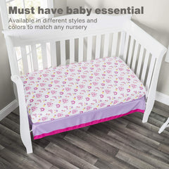 EVERYDAY KIDS Storyland soft microfiber crib sheet feels cozy
