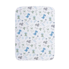 EVERYDAY KIDS dino-eggs burp cloth adds whimsy while protecting outfits