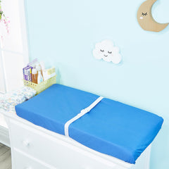 EVERYDAY KIDS changing pad cover jungle animal print monkeys offers cheerful, soft surface during changes.