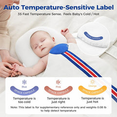 evoceler bottom-zip-diaper-change enables easy access at night.