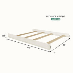 evolur bed rails compatibility with multiple collections highlights seamless nursery-to-bedroom style