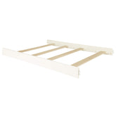 Evolur Signature Westbury bed rail attach demonstrates easy installation for a safe transition to a full-size bed.