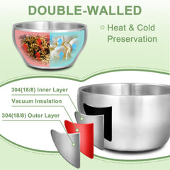 EWFEN SUS304 matte-finish-bowls highlight elegant, spill-resistant dining for kids.