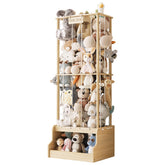 EXPERLAM stuffed animal zoo upper storage displaying plush toys for easy access