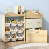EXPERLAM toy storage 9-bin front view for tidy play areas