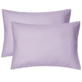 EXQ Home toddler pillowcase 13x18 lavender, soft microfiber, ideal for travel and kids.