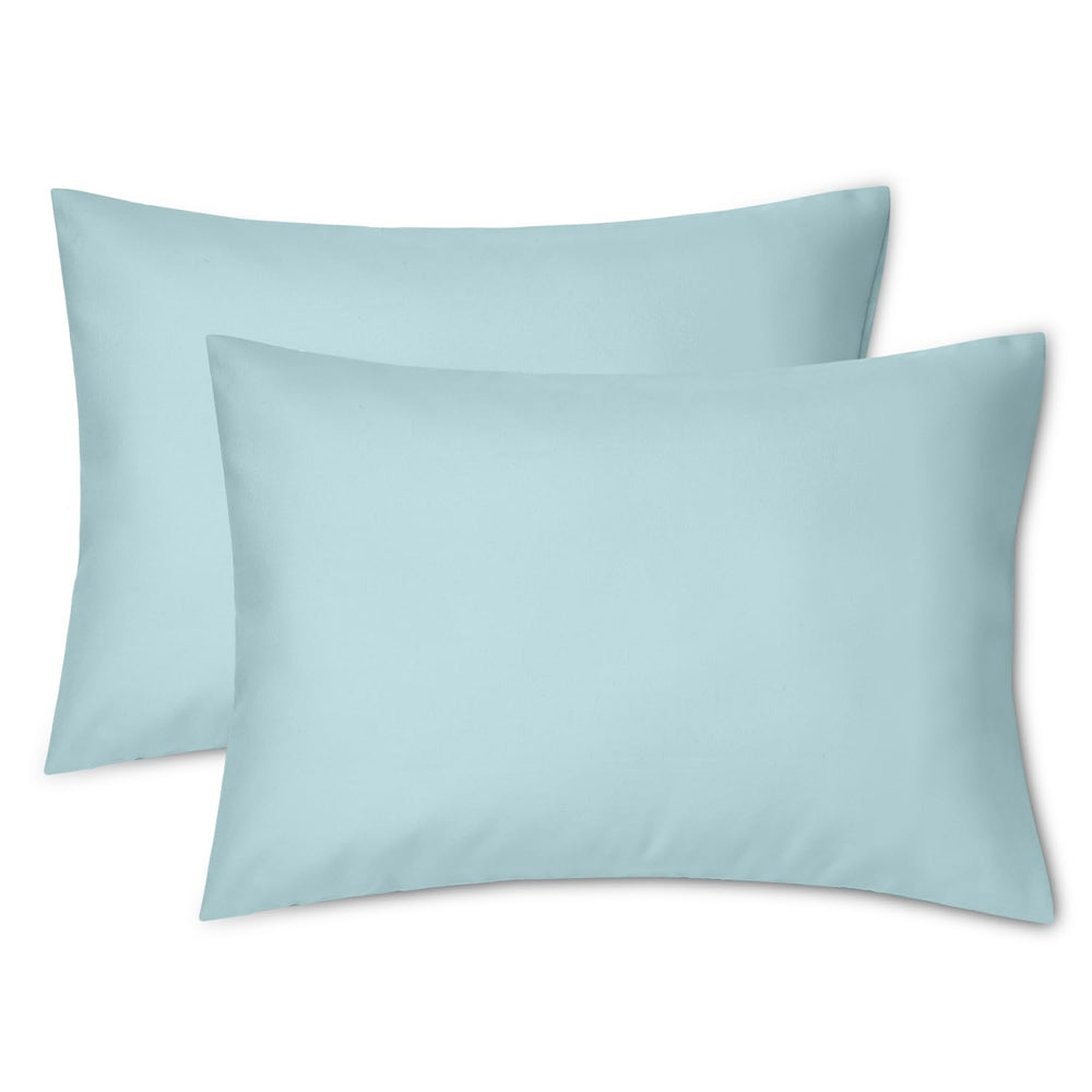 EXQ Home toddler pillowcase blue coral pack of two for travel and sleep