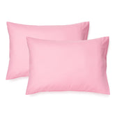 EXQ Home toddler pillowcases pink close-up of soft fabric for cozy naps.