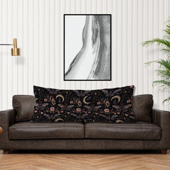Exqcom Soft texture pillow cover close-up inviting touch for everyday lounging.