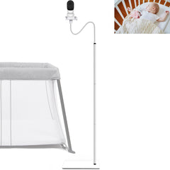 EYSAFT floor stand for Owlet Cam with stable base and adjustable height.