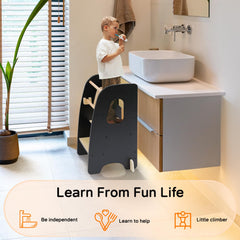 Ezebaby three-height-positions helps the stool grow with your child.