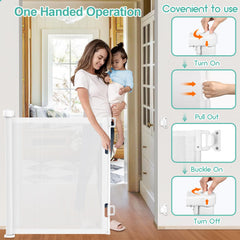 EZIGO durable mesh gate close-up for daily family use