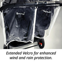 Ezkindheit premium-transparent material lets you supervise children without removing the cover.