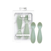 ezpz Tiny Spoon sage packaging, ideal for a thoughtful baby gift