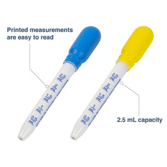 EZY DOSE BPA-free dropper, safe and reusable for frequent home use