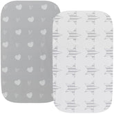 Fadacudan waterproof bassinet sheet fits 19x32 for Mika Micky and Milliard compatibility, keeps mattress clean.