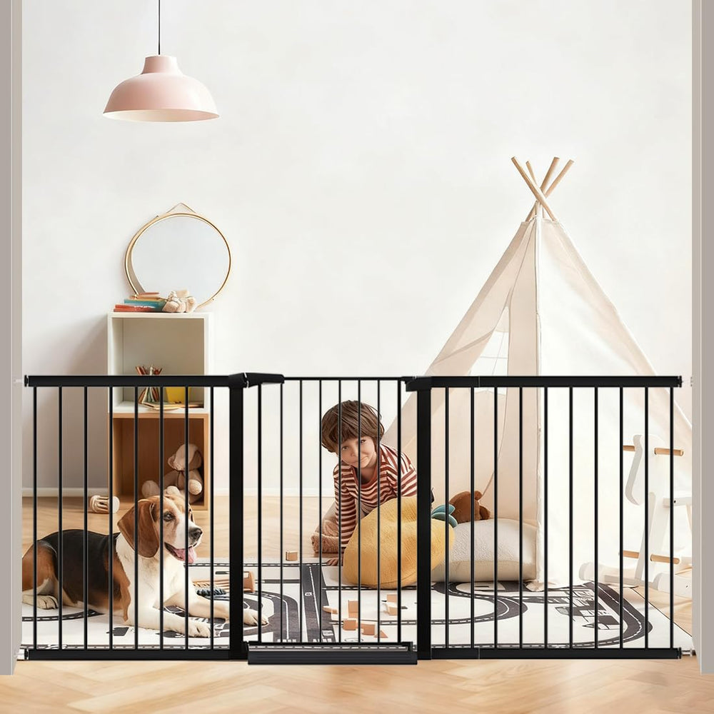 Fairy Baby gate 38-inch height tall barrier for toddlers.