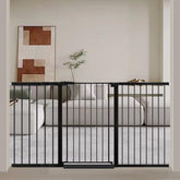 Fairy Baby 38-Inch tall gate assembly showcases a sturdy barrier for stairways.