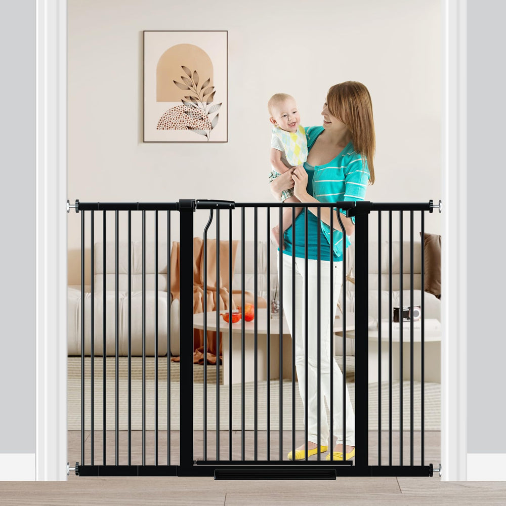 Fairy Baby extra tall gate installed across stairs for safe passage