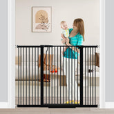 Fairy Baby extra tall gate installed across stairs for safe passage