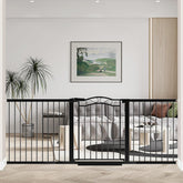 Fairy Baby 81.9-84.6 inch gate extended to fit wide openings safely.