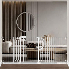Fairy Baby gate wide-extension fits 81.1-85.8 inches for wider doorways safety