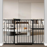 Fairy Baby extra wide gate extended to 48-53 inches for large openings.