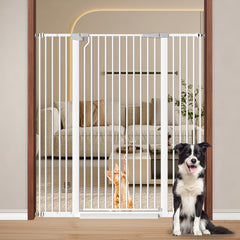 Fairy Baby gate tall 51.18-inch barrier keeps toddlers safe at doorways.