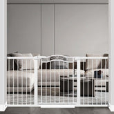 Fairy Baby gate wide-view demonstrates a sturdy doorway barrier for safe play with kids and pets.