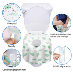 Famard extra-large portable potty seat covers for comfortable use