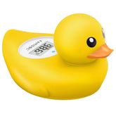 Famidoc baby bath thermometer duck on water shows safe bath temperature