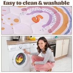 FAMOPLAY Machine-washable baby play mat for easy cleaning