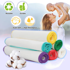 FAMOPLAY skin-friendly wipes made from cotton flannel gentle on sensitive skin