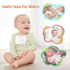 Famoplay wipes reusable and washable with laundry bag for easy care.