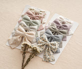 Fancy Clouds 10-piece bows set ready for everyday outfits
