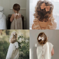 Fancy Clouds 3.4-inch bows fit most ages and hair types for easy styling