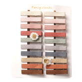 Fancy Clouds 2-inch fully lined hair clip with secure non-slip grip