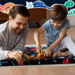 Fanfanwin soft microfiber nap mat cover provides gentle comfort