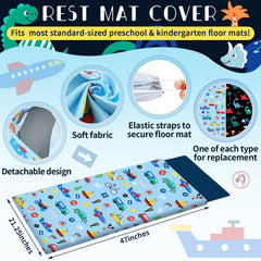 Fanfanwin vehicle theme nap mat cover for classroom transitions