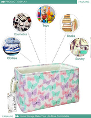 FANKANG fabric storage bin waterproof interior: moisture-resistant lining keeps contents dry.