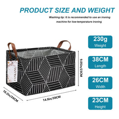 FANKANG storage basket open top showing roomy capacity for toys and clothes