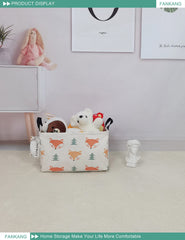 FANKANG Storage Bin features a cute animal pattern for kids' rooms.