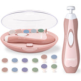 Fansidi baby nail trimmer blush petal pink case for gentle newborn grooming
