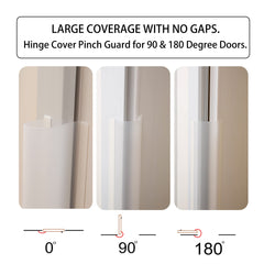Fariita Door Pinch Guard with durable matte finish blends with home decor