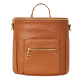 FAWN DESIGN Mini backpack purse offers compact storage for baby essentials on the go.